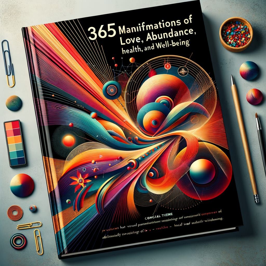 Energetic Book Cover Embodies Joy, Synergy, and Abundance