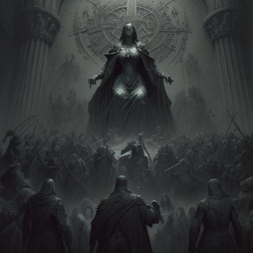 United Front: A Haunting Horror Illustration