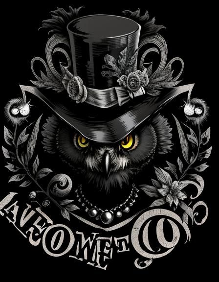 Owl Wearing a Top Hat