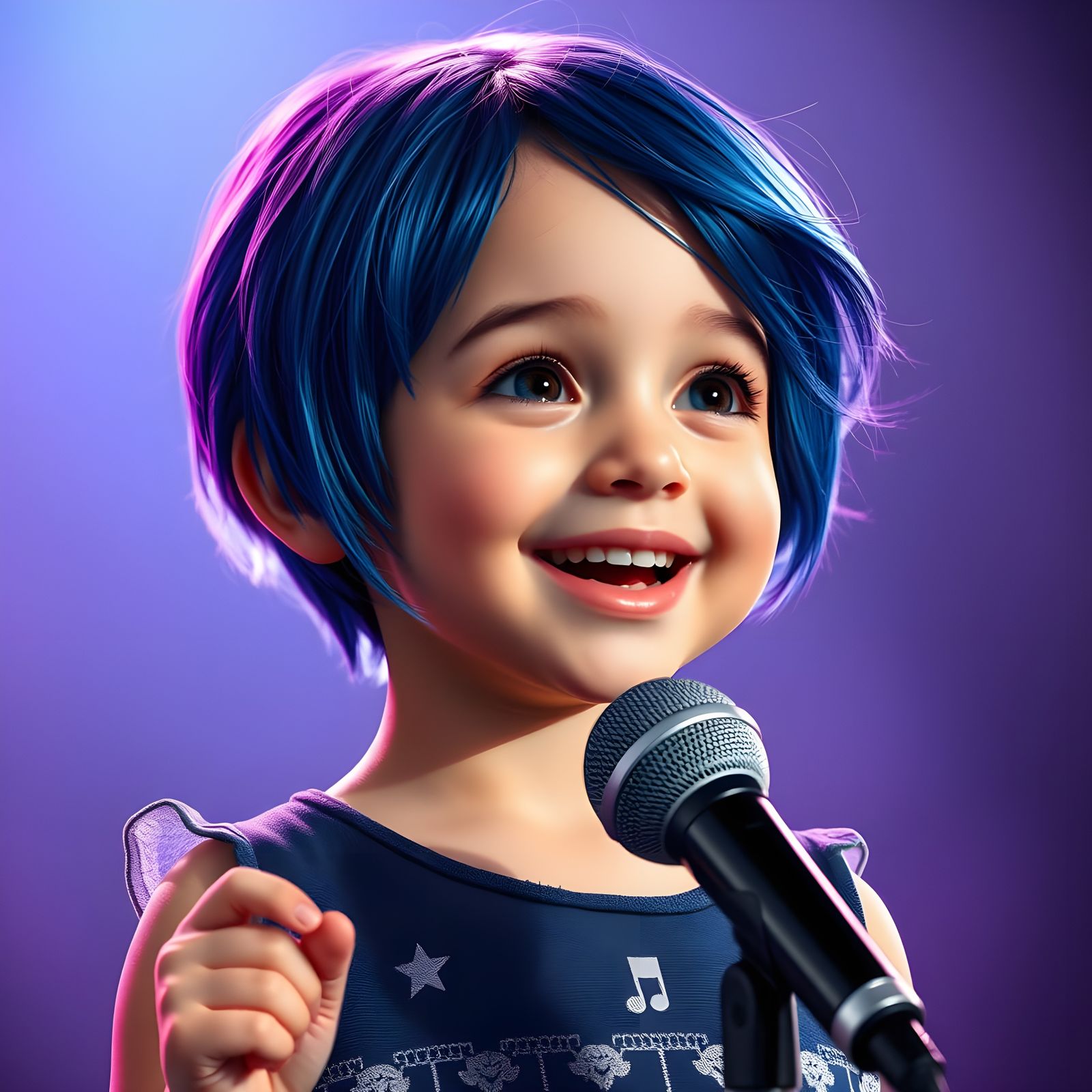 A little singer