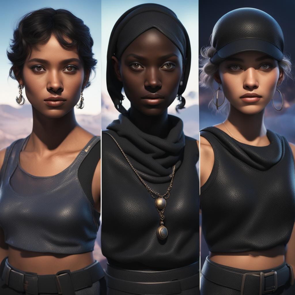 Orion's Belt: Three Women in Unreal Engine 3D