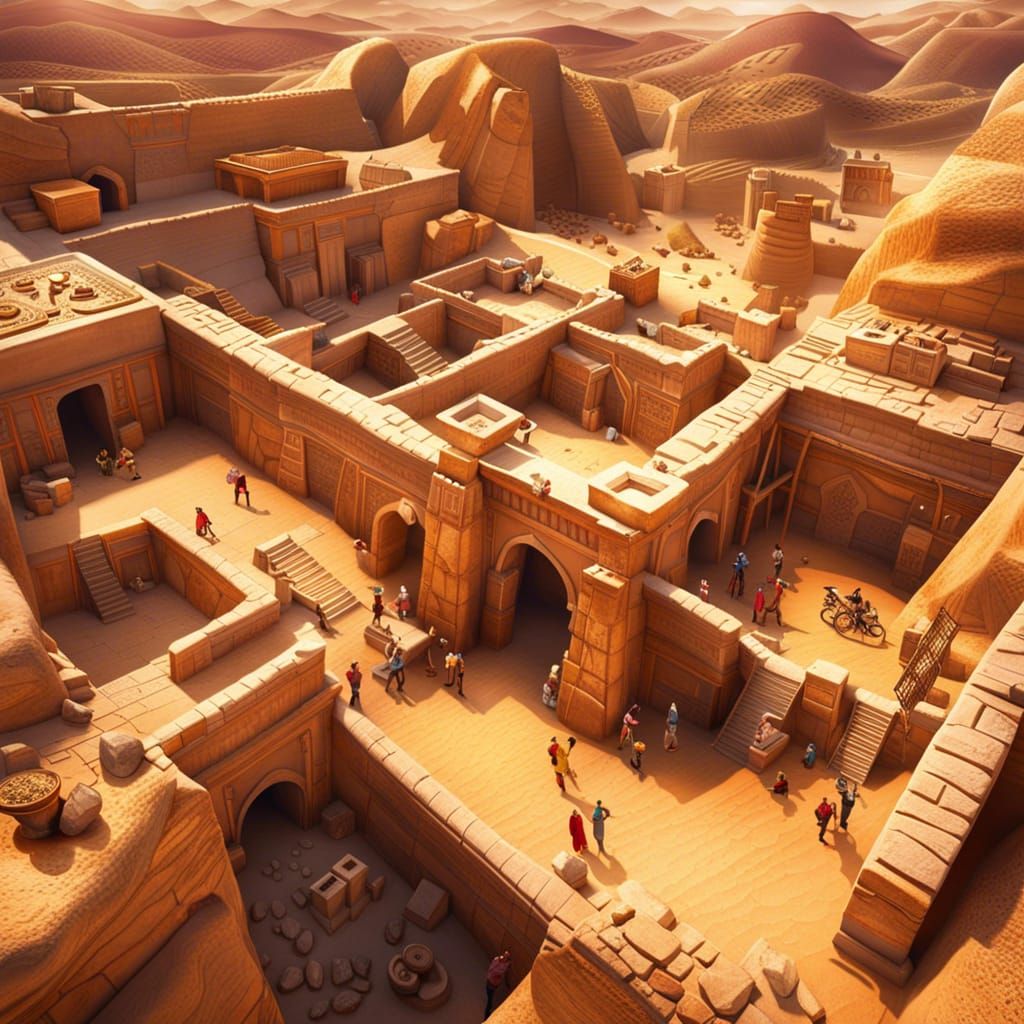 Archeologists Discover Desert Treasure in Ancient City