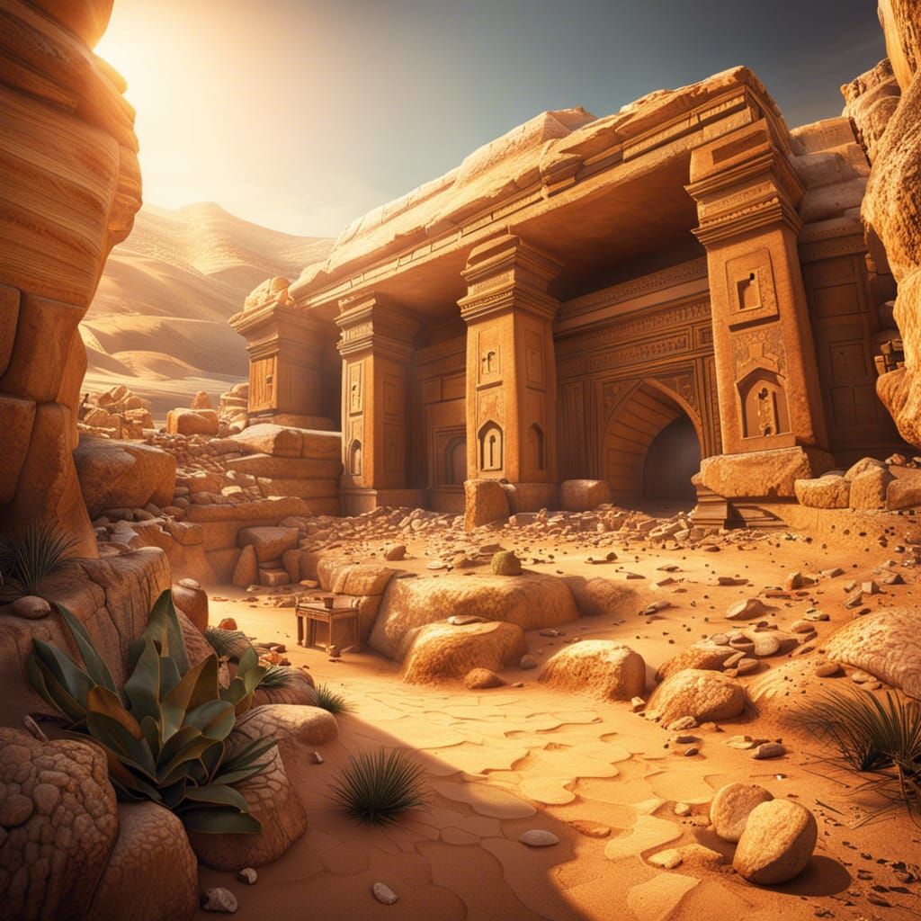 Archeologists Discover Hidden Treasure in Desert Ruins