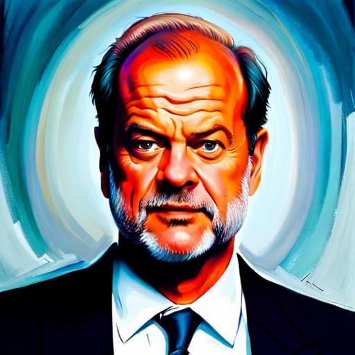 Hyperrealistic Portrait of Kelsey Grammer