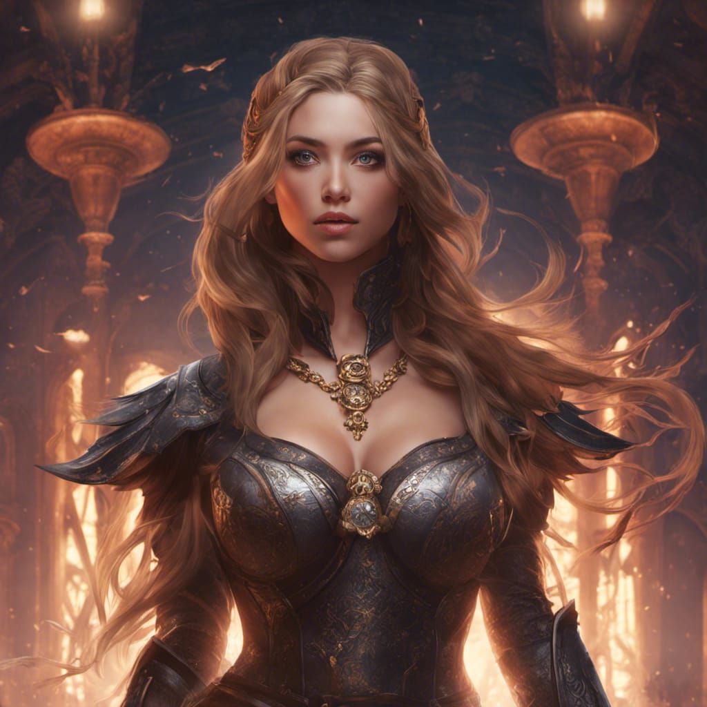 Fantasy Thief Portrait in 8K Resolution