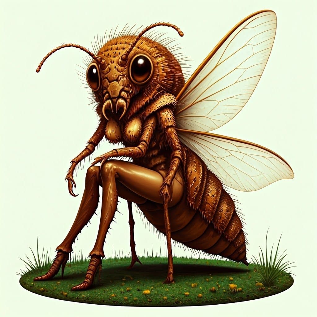 Mysterious Amazonian Warrior of the Bizarre Forests