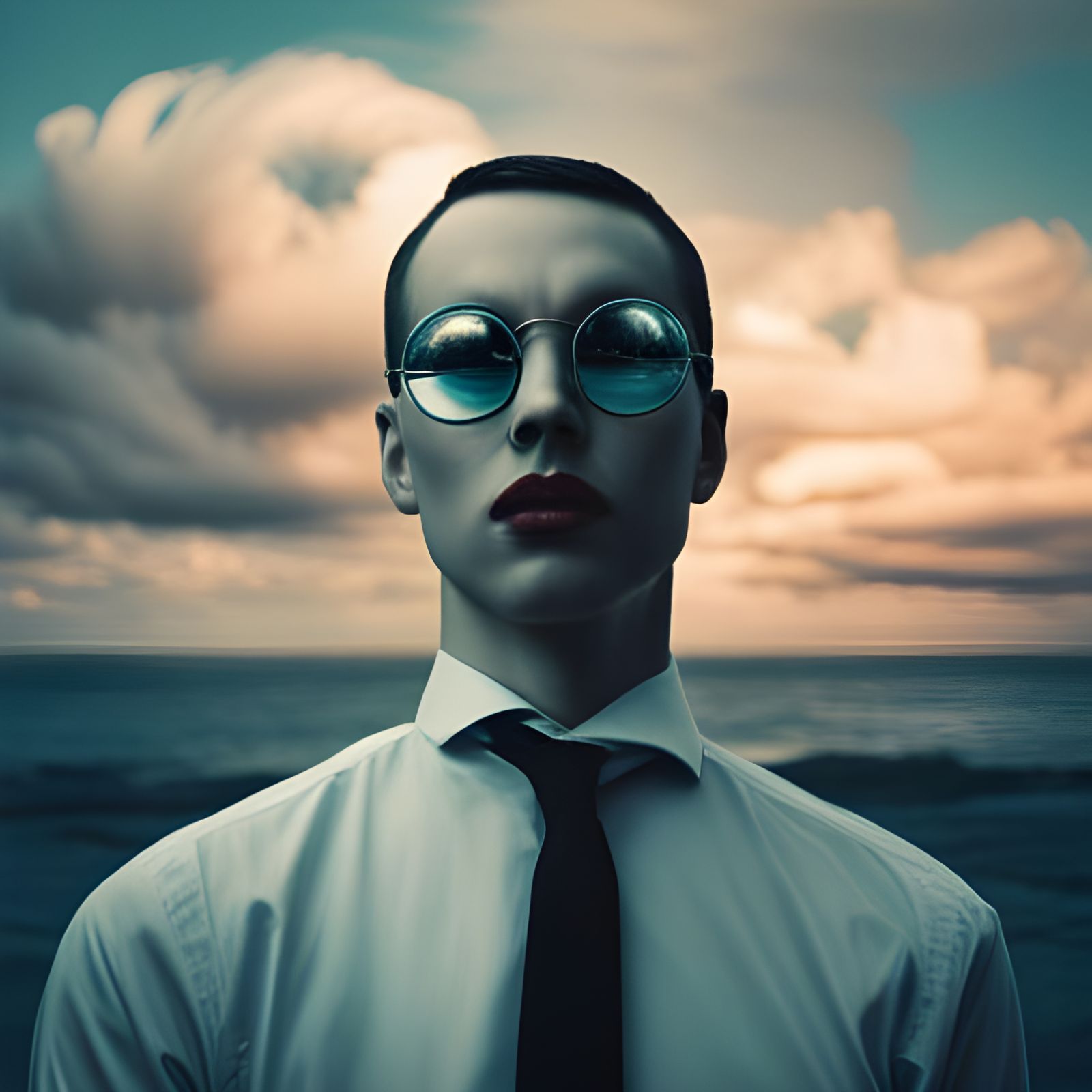 Surreal Glasses: An AI Generated Dreamscape