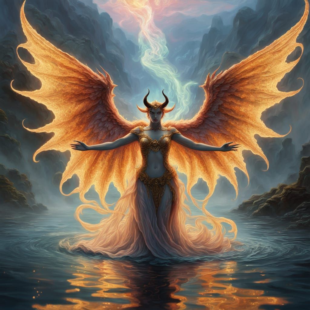 Surreal Portrait of an Ethereal Beauty Captured by a Hauntin...