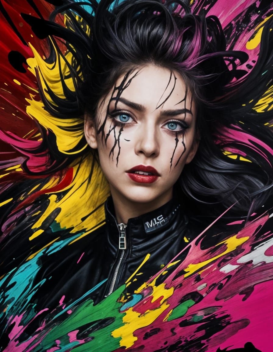 AI Image: The Muse of Rage