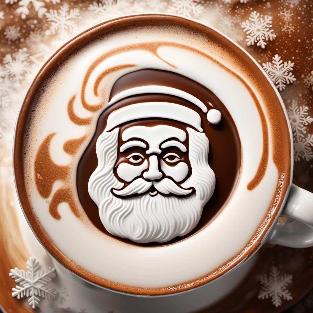 Barista Creates Latte Art Masterpieces