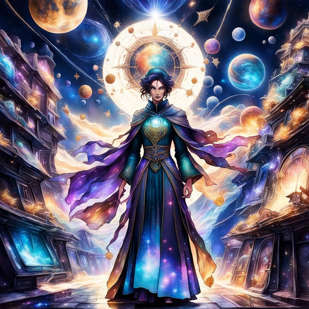 Galactic Peddler Selling Stardust Clothes