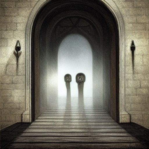 Dark Fantasy Cavern in Hyperdetailed Concept Art