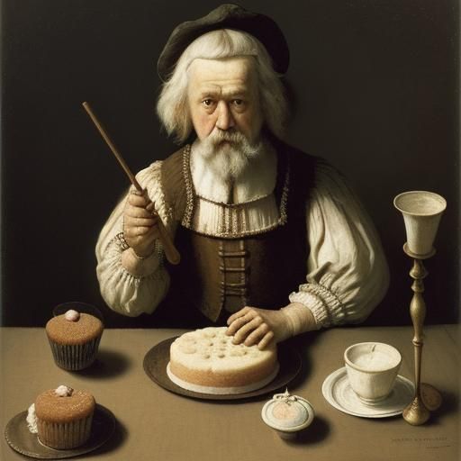 Musical Cake Inspired by Impressionism