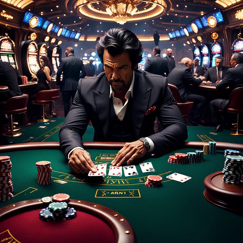 Epic Cinematic Scene in Maximalist Style