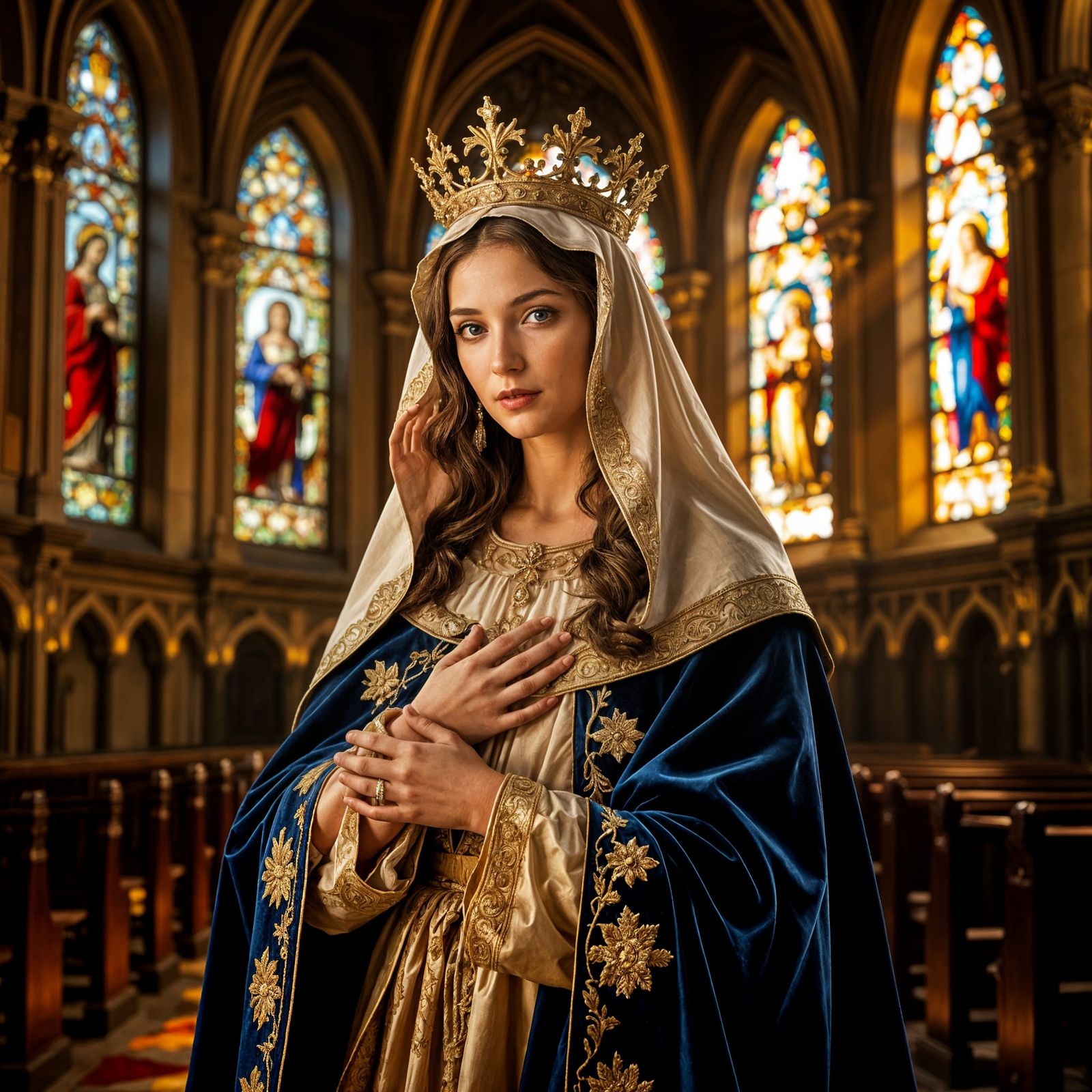 Madonna and Child in Renaissance Style