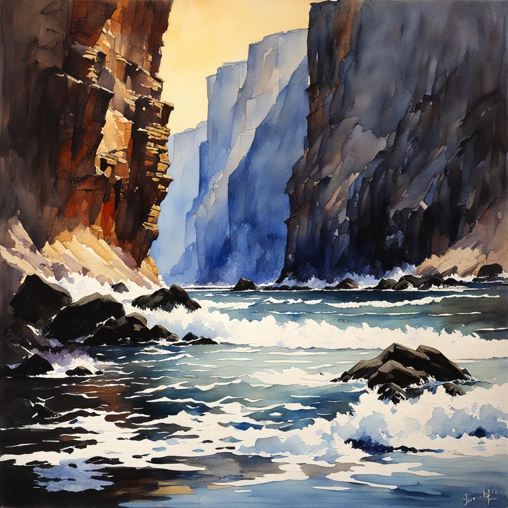Contrasting Light and Darkness in Oil Painting