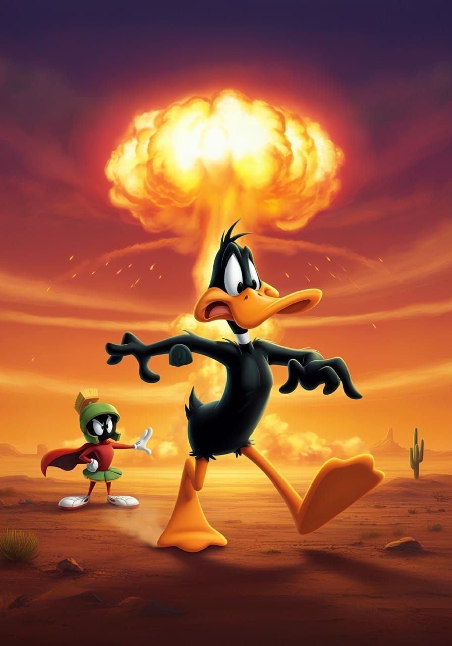 Daffy Duck in Atomic Chaos