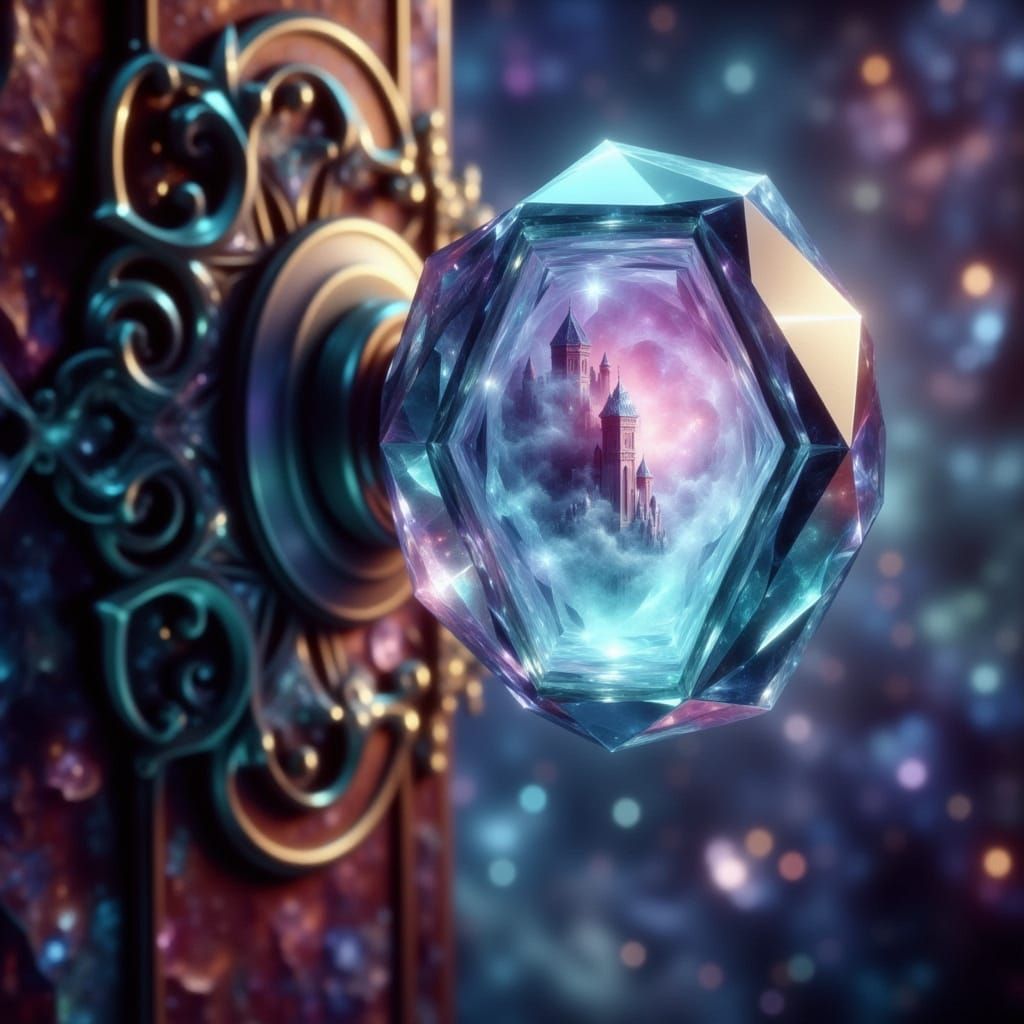 Crystal Portal to Enchanted Fae Realm