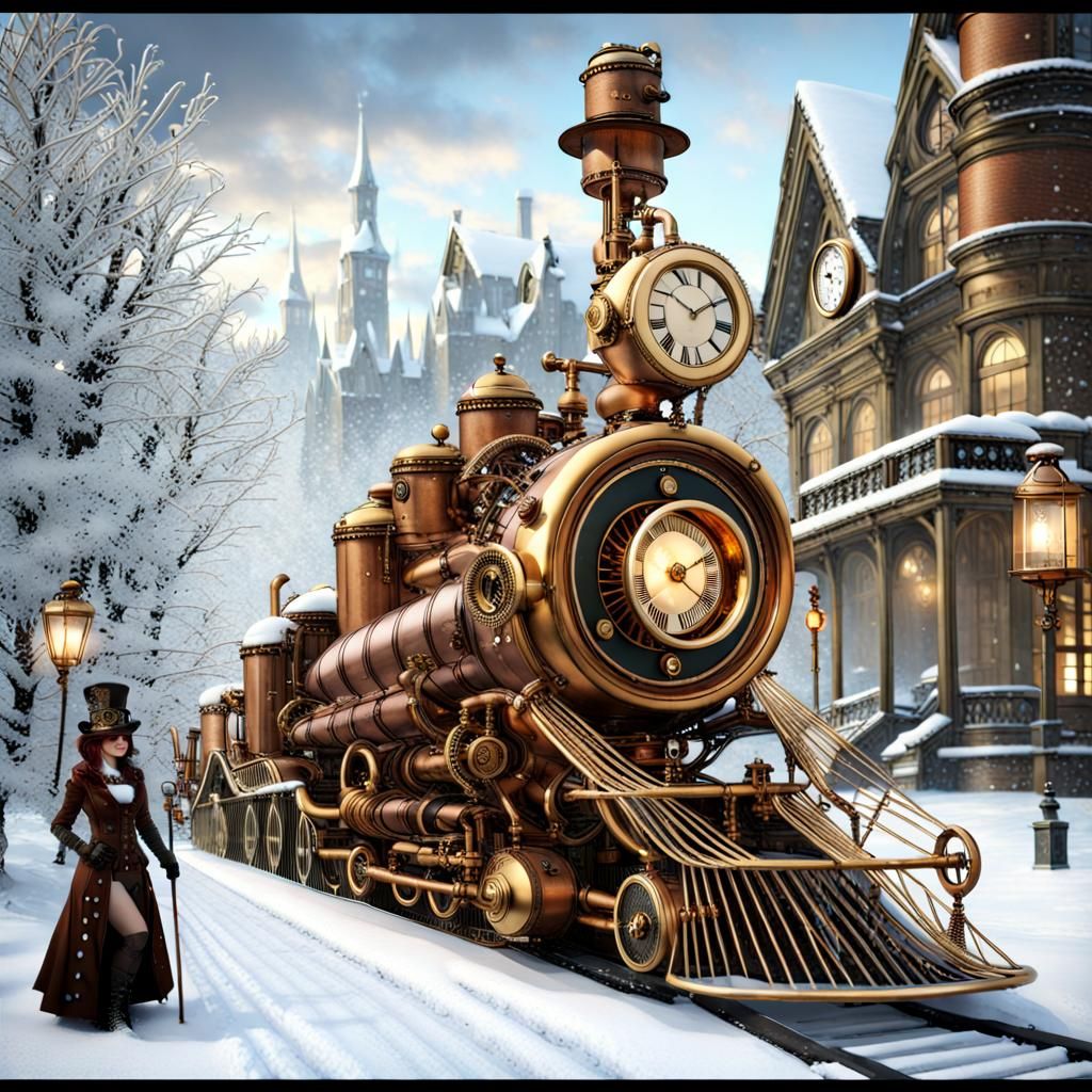 Steampunk Winter Wonderland