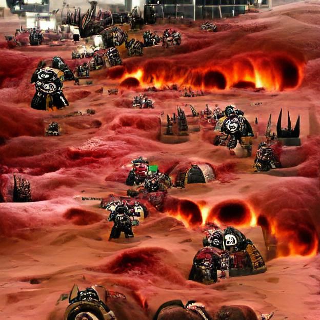 Warhammer 40k Inspired Hellscape