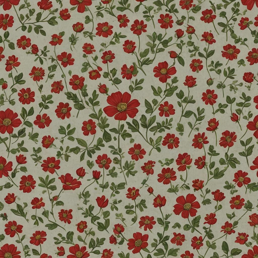 Red Flower Petal in Hand