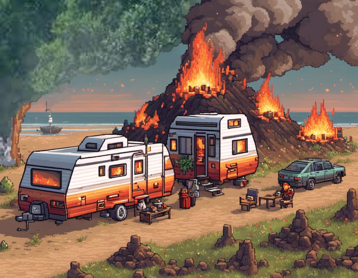 "Tell him. Tell him, The liberator who destroyed my property...