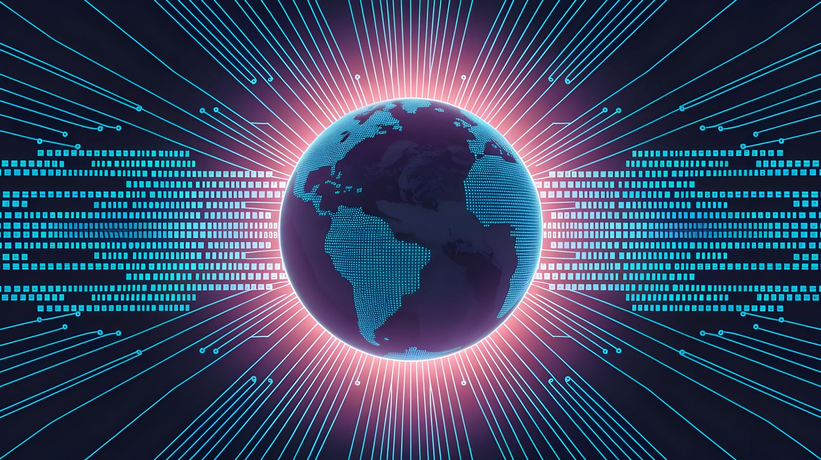 Stunning Quantum Earth Digital Art Masterpiece