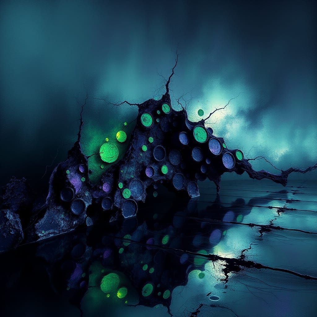 Abstract Expressionism: Molten Metal Memory