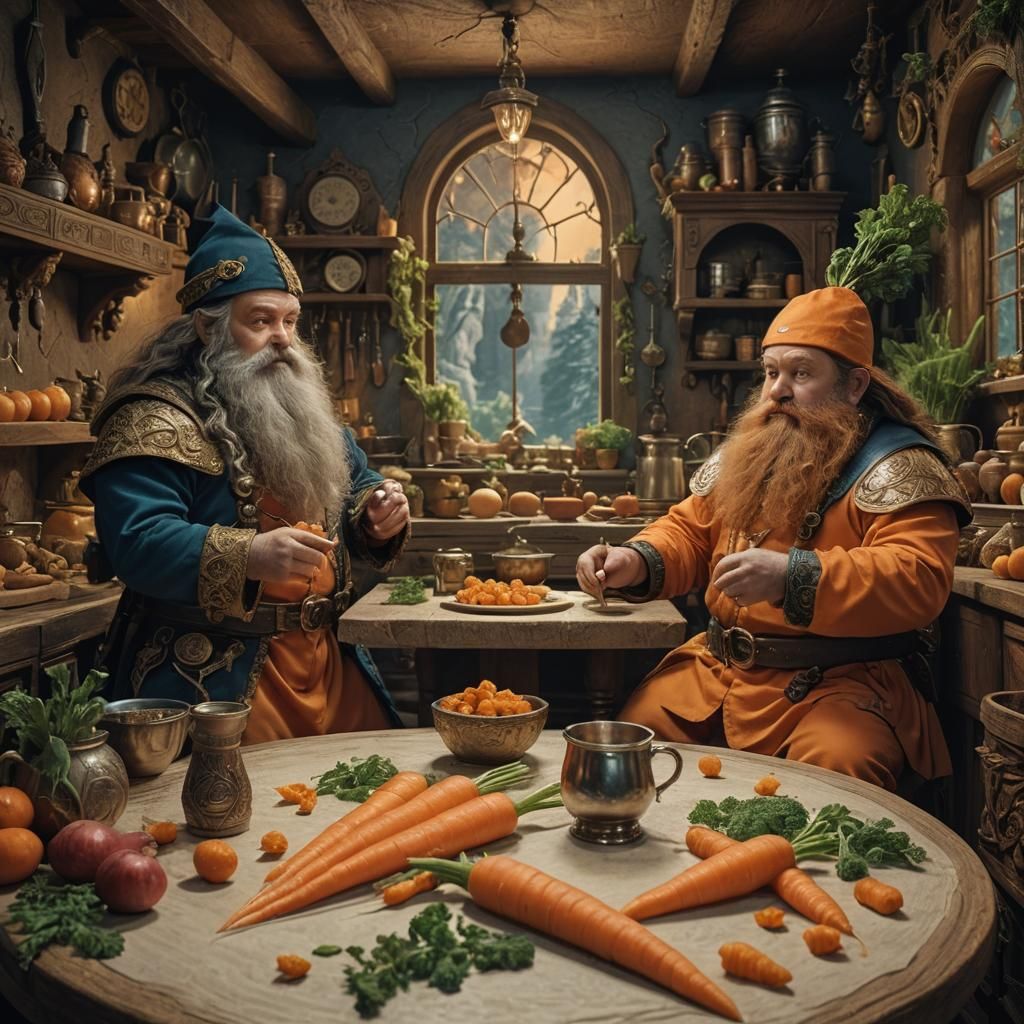 A variation of a theme: "I thought that man's job is to figh...