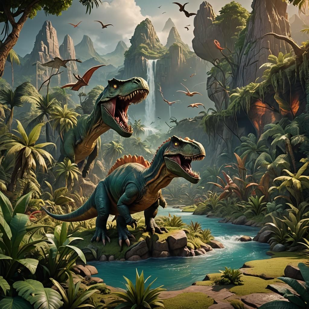 Dinosaurs Come to Life in Pop-Up Book