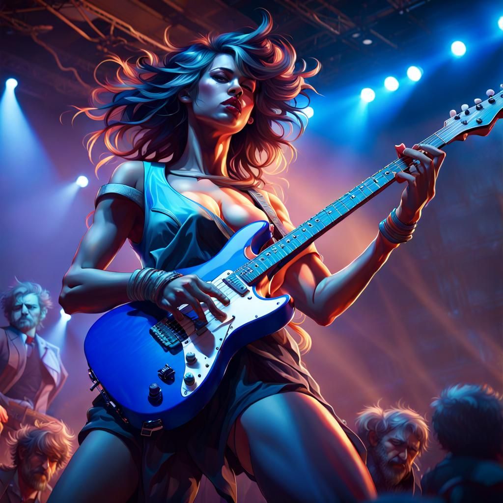 Glenda the rock chic