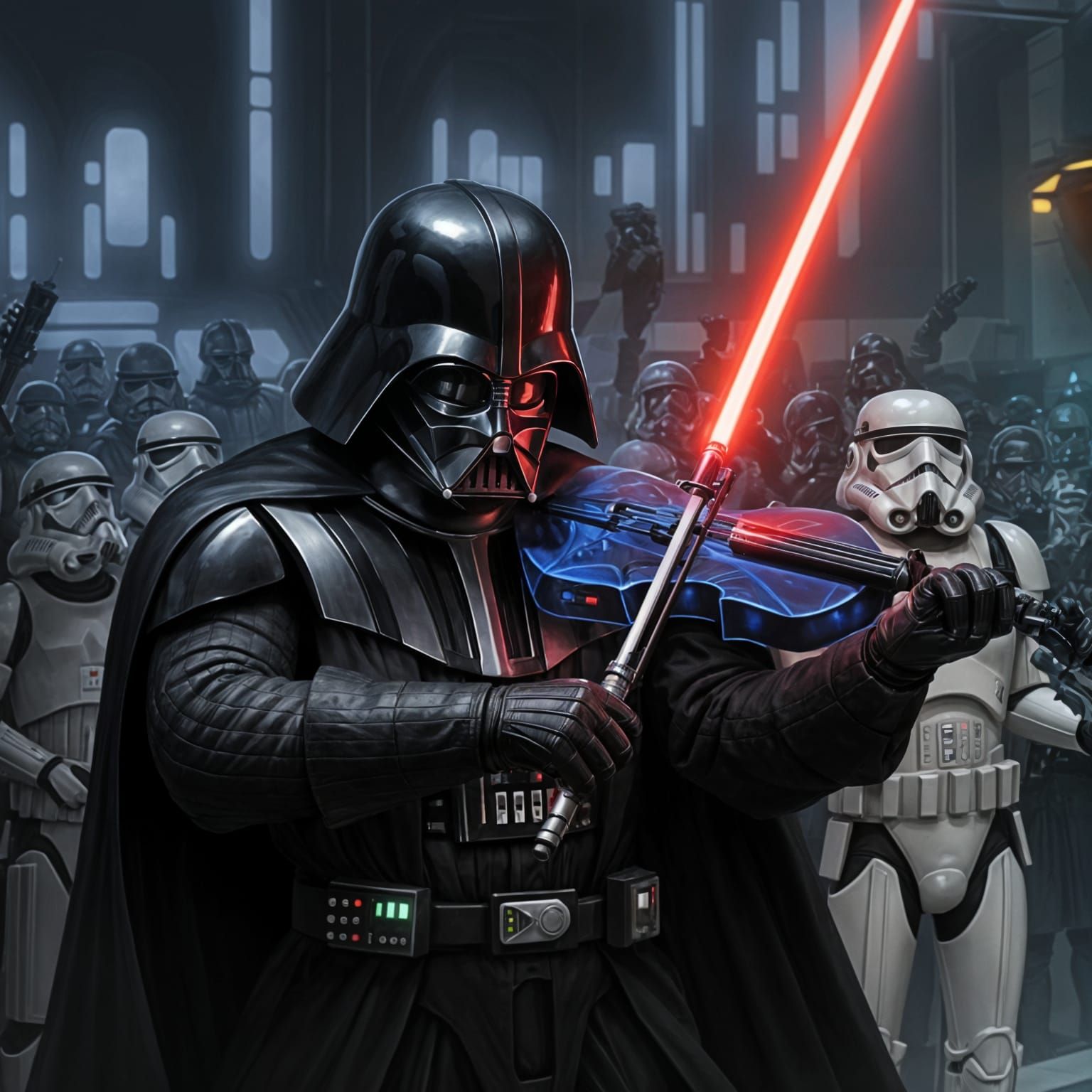 SPACE violIN VADER