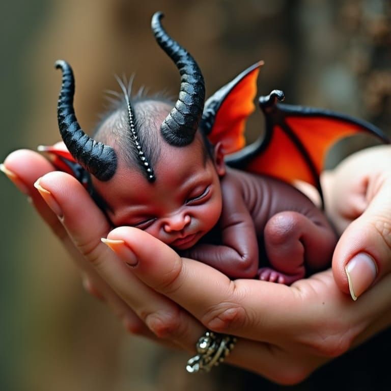 Adorable Baby Demon Wildlife Photography