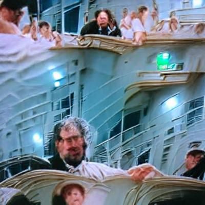 Peter Jackson Appears in Titanic: AI Concept