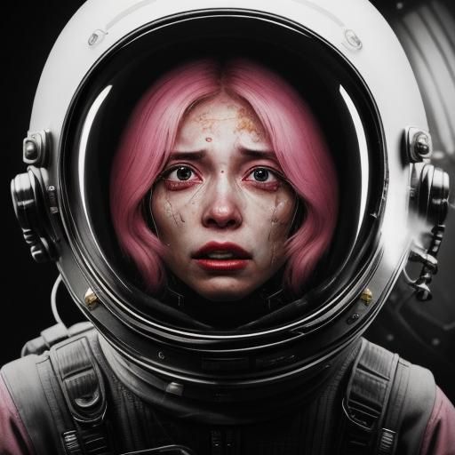 Astronaut's Helmet: Agony and Ecstasy in Space