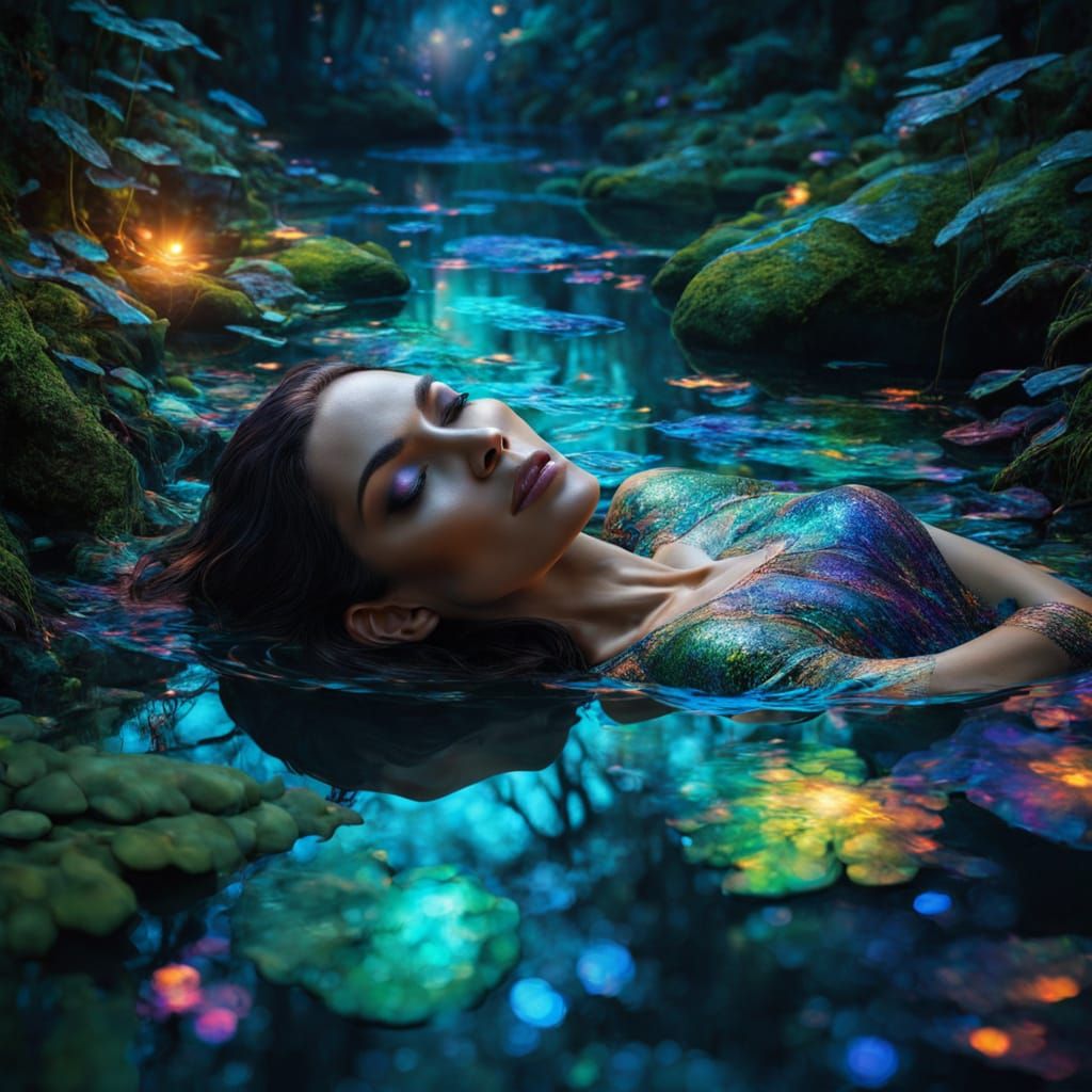 Ethereal Surrealism: Whispers of the Forest, Echoes of the C...