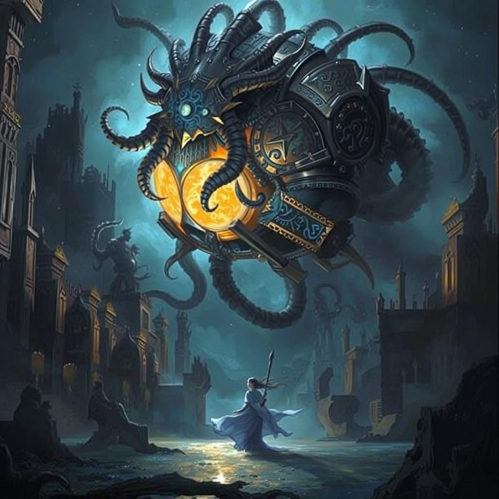 Atlantean Queen Prepares for Battle in Atlantis