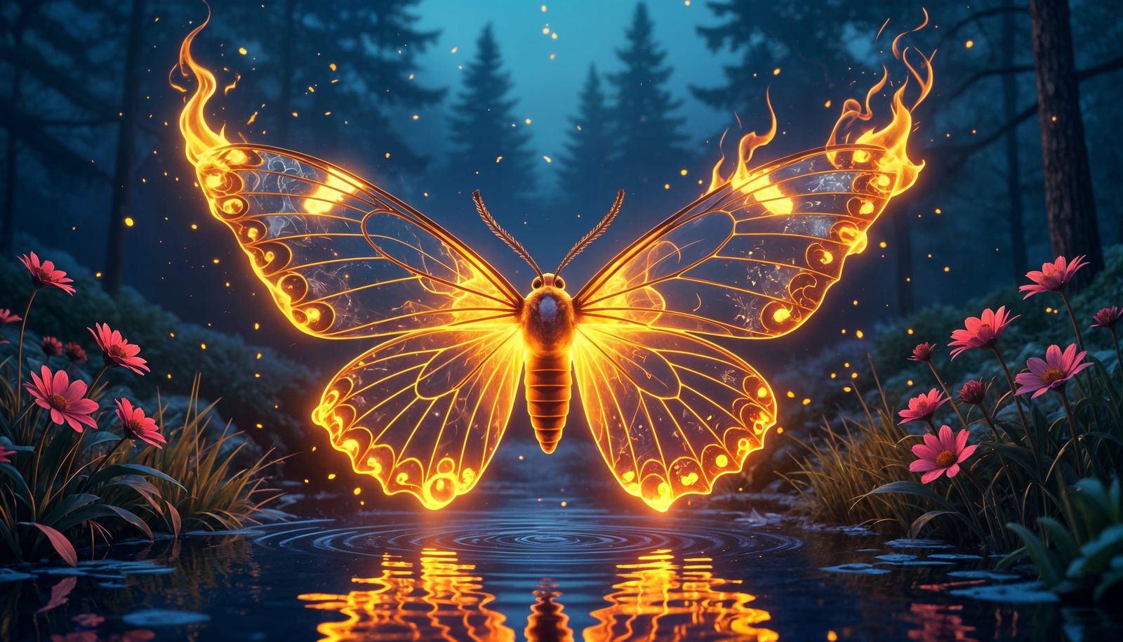 Fire Moth