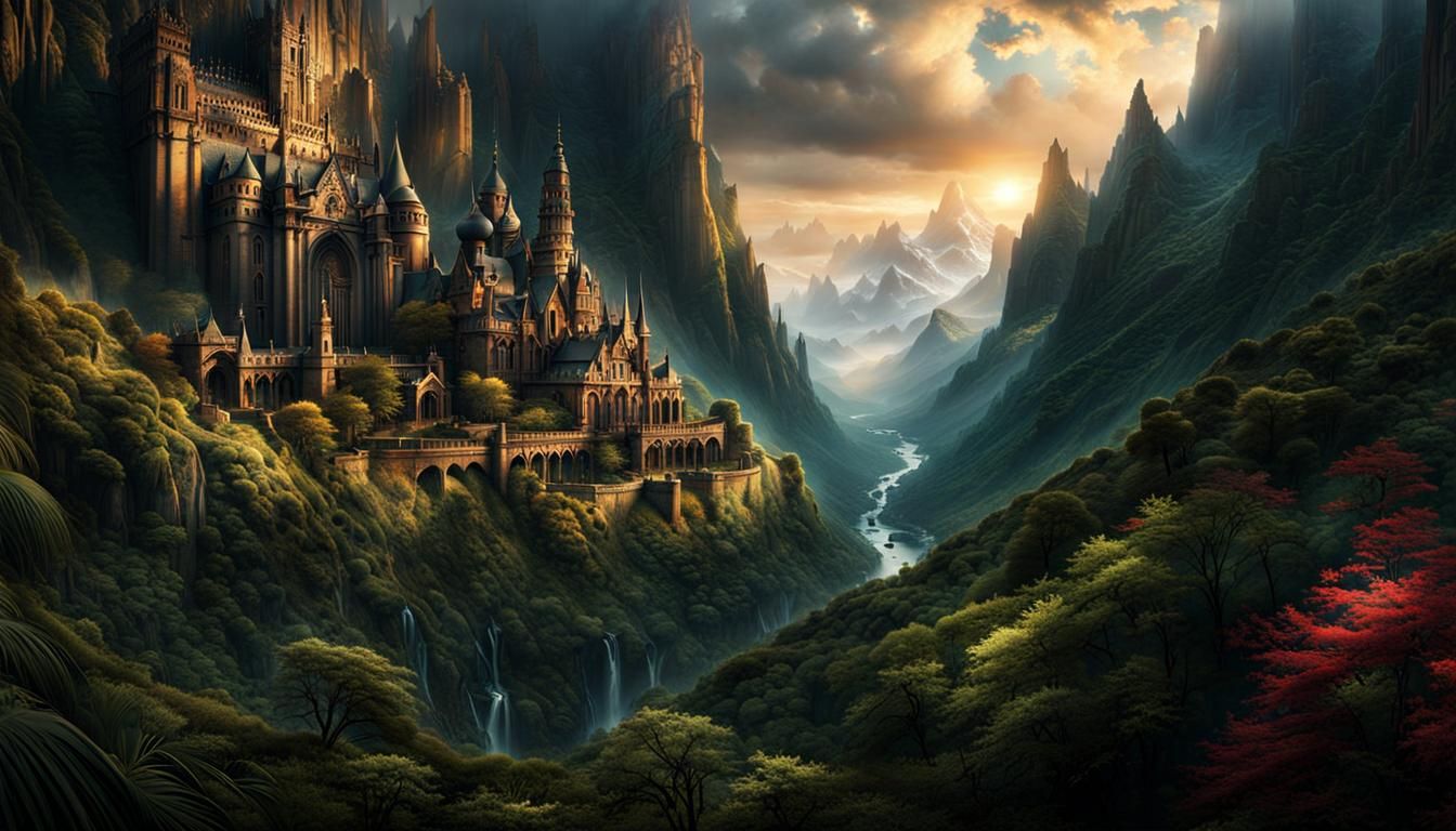 Epic Cinematic Digital Matte Painting