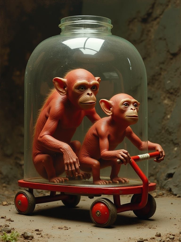 Chimerical Cross-Section Alpha Station Census All Heads