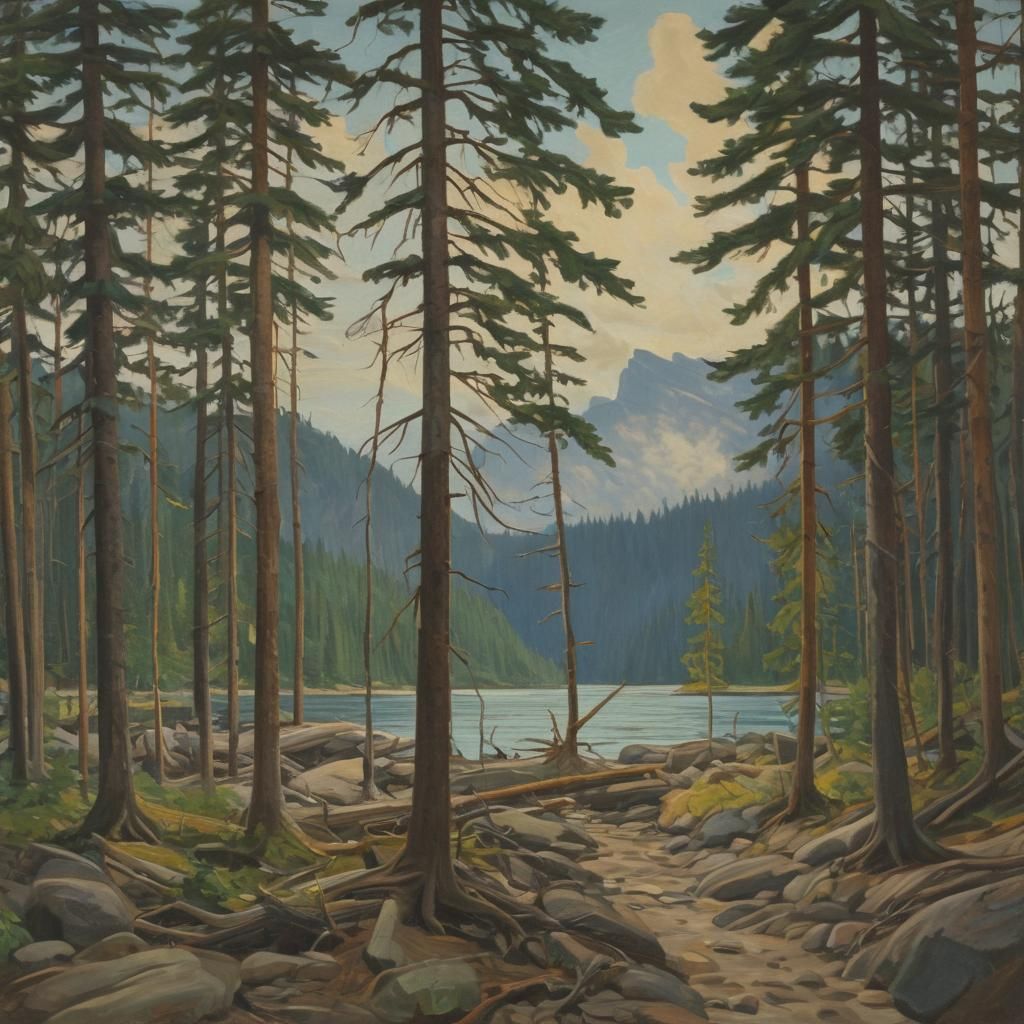 Canada by the Tom Thomson and Emily Carr and Cornelius Krieg...