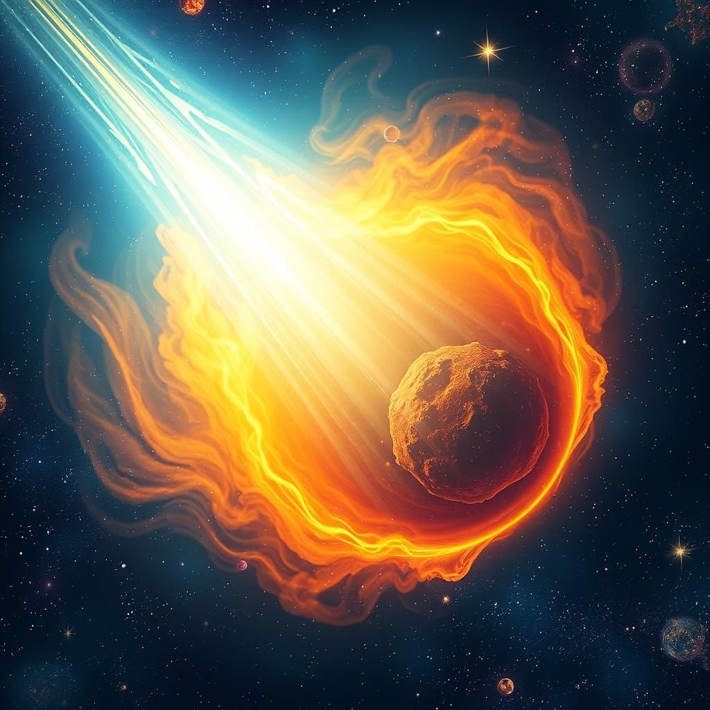 Galactic Comet Embarks on Celestial Odyssey