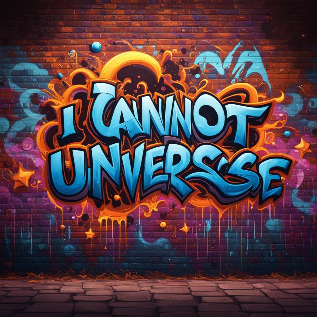 Graffiti Art: My Universe, Detailed Matte Painting