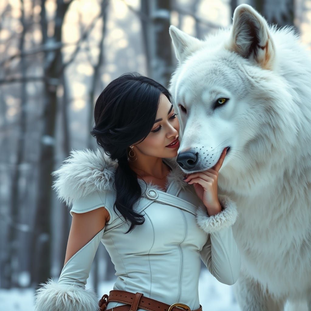 The Widow and her Winter Wolf