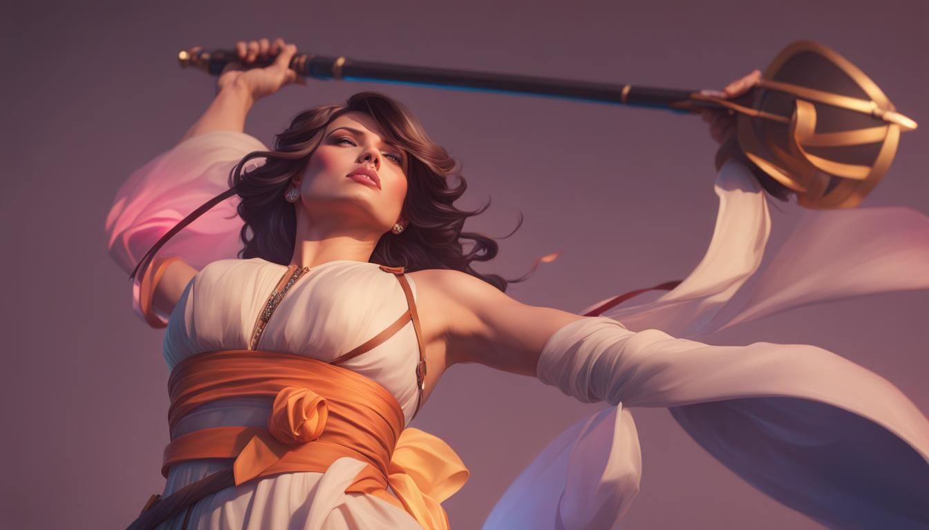 Hyperdetailed Portrait with Dynamic Lighting