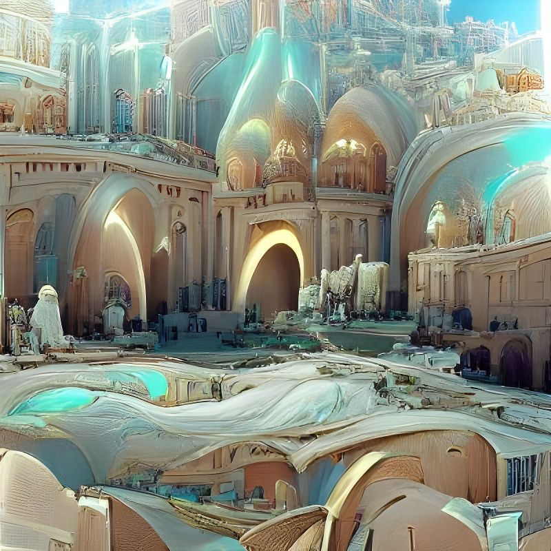 Holy City Emerges: Renaissance Architecture on Dune Planet