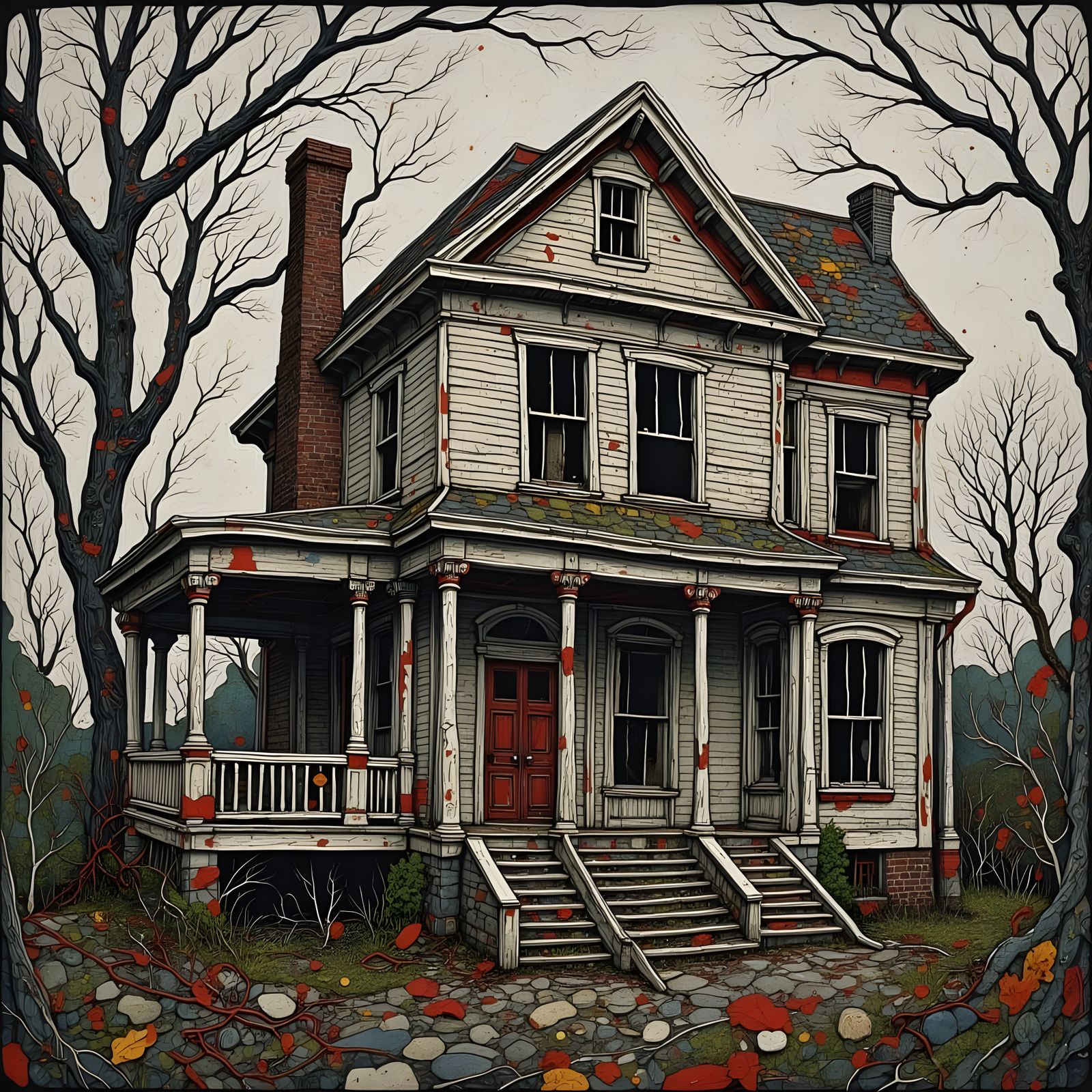 Antebellum Mansion in Decay