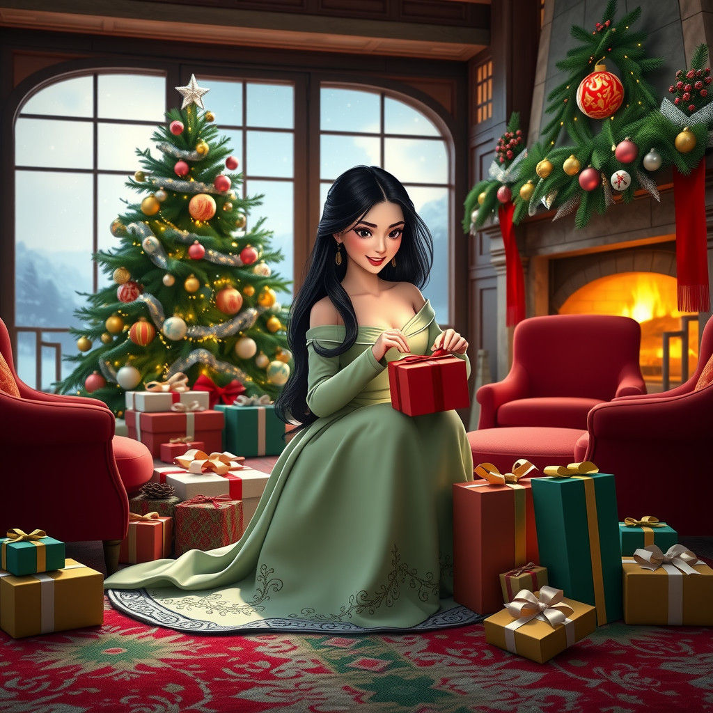 Christmas with Mulan 02