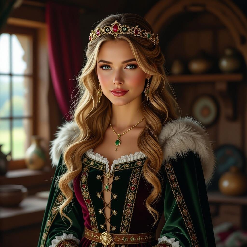 Germanic Goddess Freke in Medieval Home