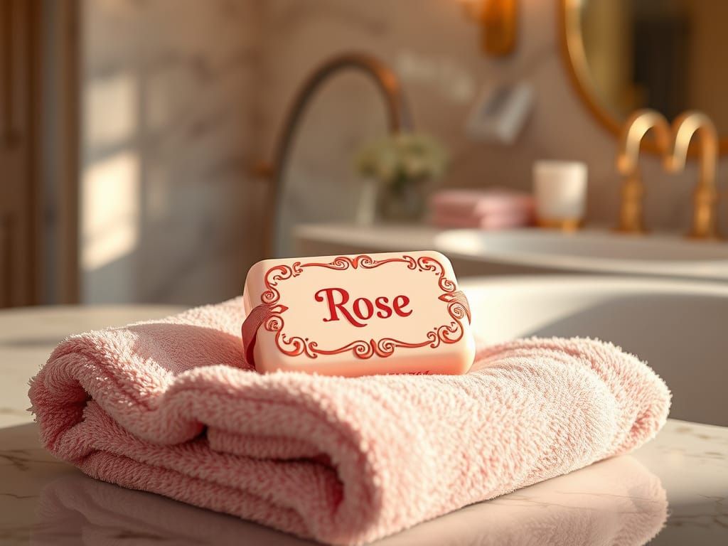 Product Photo: Soap and Towel